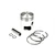 DUGATTYÚ 58.25 KPL.  6V JOBB