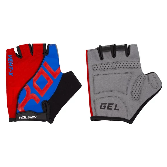 Kesztyû ergonomic gél, XL Piros-kék