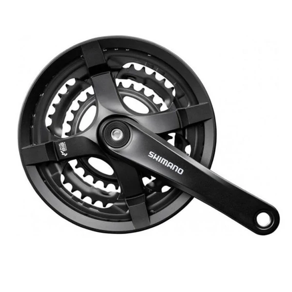 _x000D_
Acél hajtómû 28-38-48T 170mm 3/32 shimano alumínium hajtókar porvédõvel_x000D_
