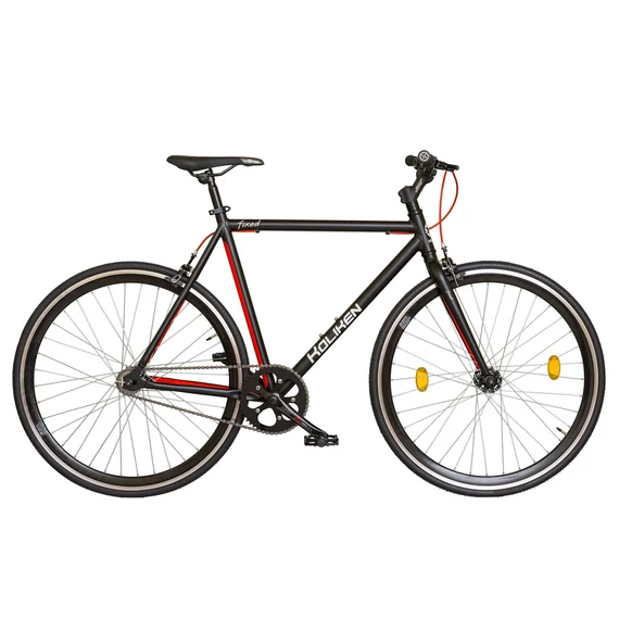 28 Koliken Fixed fekete 53 cm-es váz